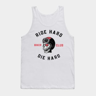 Ride Hard Die Hard Biker Club (Faded Vintage Look) Tank Top